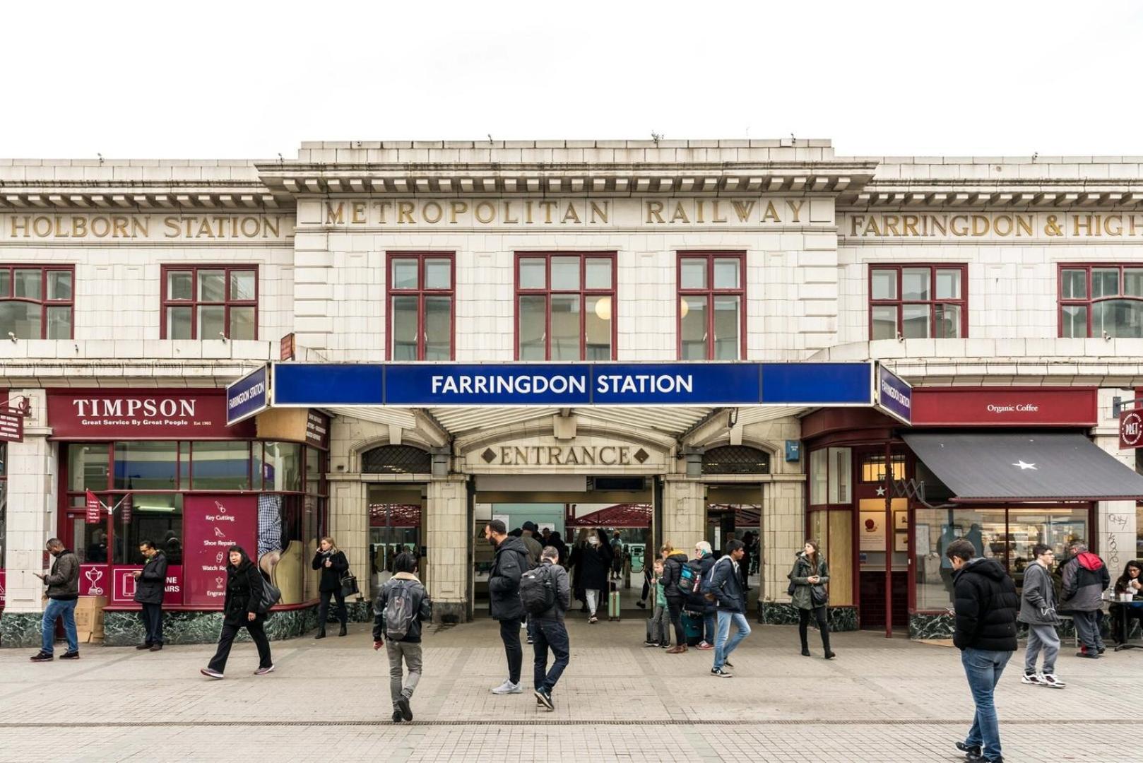 Superfast Broadband 2Bd City Flat Farringdon Londen Buitenkant foto