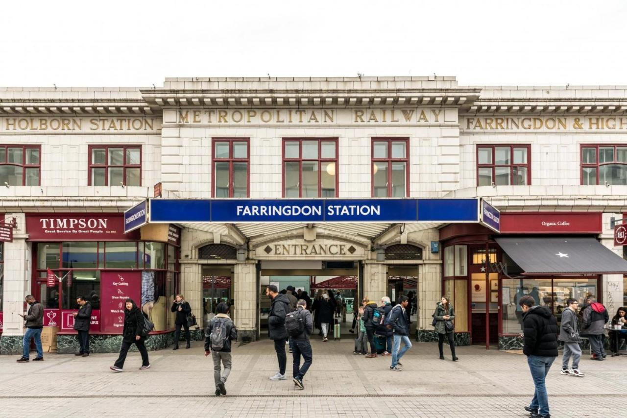 Superfast Broadband 2Bd City Flat Farringdon Londen Buitenkant foto